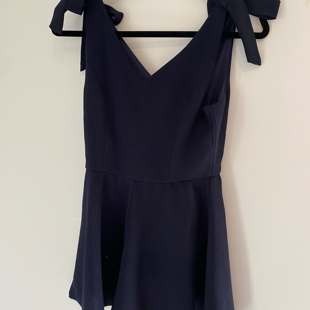 Altar’d State navy blue romper